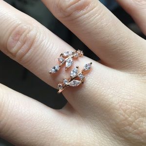 Rose gold ring